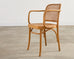 Set of Four Thonet Prague Bentwood Armchairs by Josef Hoffman