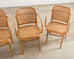 Set of Four Thonet Prague Bentwood Armchairs by Josef Hoffman