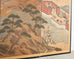 Japanese Edo Four Panel Screen Tale of Taishokan