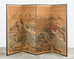 Japanese Edo Four Panel Screen Tale of Taishokan