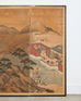 Japanese Edo Four Panel Screen Tale of Taishokan