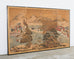 Japanese Edo Four Panel Screen Tale of Taishokan