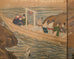 Japanese Edo Four Panel Screen Tale of Taishokan