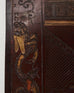 Chinese Export Qing Lacquered Four Panel Coromandel Screen