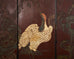 Chinese Export Qing Lacquered Four Panel Coromandel Screen