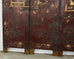 Chinese Export Qing Lacquered Four Panel Coromandel Screen