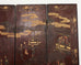 Chinese Export Qing Lacquered Four Panel Coromandel Screen