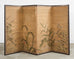 Japanese Meiji Four Panel Screen After Tawaraya Sotatsu