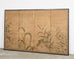 Japanese Meiji Four Panel Screen After Tawaraya Sotatsu