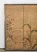 Japanese Meiji Four Panel Screen After Tawaraya Sotatsu