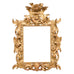 18th Century Italian Baroque Carved Giltwood Picture Mirror Frame