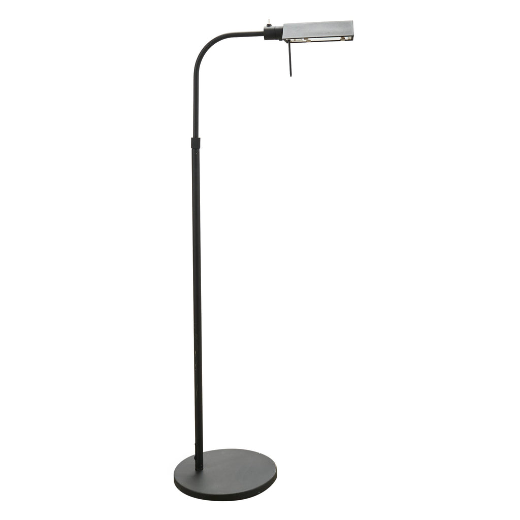 Modern Style Brushed Steel Adjustable Pharmacy Floor Lamp