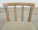 Set of Five McGuire Cerused Rattan Counter Height Barstools