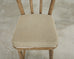 Set of Five McGuire Cerused Rattan Counter Height Barstools