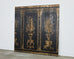 Neoclassical Style Lacquered Five Panel Screen Fragment