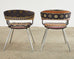 Set of Six John Coleman for Allermuir Mollie Dining Armchairs