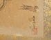 Japanese Edo Six Panel Screen Kano School Applied Vignettes