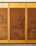 Japanese Edo Six Panel Screen Chinese Children at Play