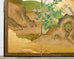 Japanese Meiji Six Panel Screen Kano School Bird Waterscape