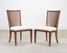 Set of Six Barbara Barry for Baker Spindle Back Dining Chairs