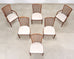 Set of Six Barbara Barry for Baker Spindle Back Dining Chairs