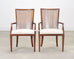 Set of Six Barbara Barry for Baker Spindle Back Dining Chairs