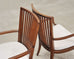 Set of Six Barbara Barry for Baker Spindle Back Dining Chairs