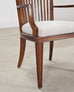 Set of Six Barbara Barry for Baker Spindle Back Dining Chairs