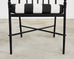 Set of Six Michael Taylor Montecito Garden Dining Armchairs