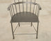 Set of Six Iron Windsor Chairs by Munder Skiles