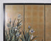 Chinese Export Coromandel Screen After Ogata Korin Irises
