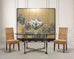 Chinese Export Coromandel Screen After Ogata Korin Irises