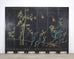 Chinese Export Six-Panel Gilt Landscape Coromandel Screen 8 Ft