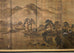 Japanese Showa Six Panel Screen Mountain Landscape
