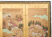 19th Century Japanese Edo Six Panel Screen Scenes of Kyoto