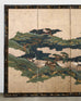 Japanese Edo Screen Kano School Isle of Immortals