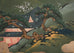 Japanese Edo Screen Kano School Isle of Immortals