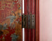 Gracie Style Six Panel Chinoiserie Lacquered Wallpaper Screen