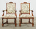 Set of Eight Ralph Lauren Barley Twist Dining Chairs