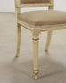 Set of Eight French Louis XVI Style Painted Dining Chairs