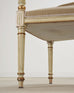 Set of Eight French Louis XVI Style Painted Dining Chairs