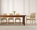 Set of Eight French Louis XVI Style Painted Dining Chairs