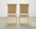 Set of Eight French Louis XVI Style Painted Dining Chairs