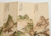 Chinese Eight Panel Folding Table Screen Landscapes Poems