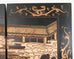 Chinese Export Eight Panel Coromandel Screen Han Palace