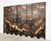 Chinese Export Eight Panel Coromandel Screen Han Palace