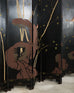 Chinese Export Eight Panel Coromandel Screen Han Palace