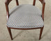 Set of Twelve A. Rudin Mahogany Stained 729 Dining Chairs