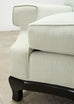 Pair of A. Rudin 619 Modern Ebonized Ming Style Lounge Chairs