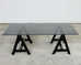 Alexandra Von Furstenberg Acrylic Blacksmith Desk Writing Table